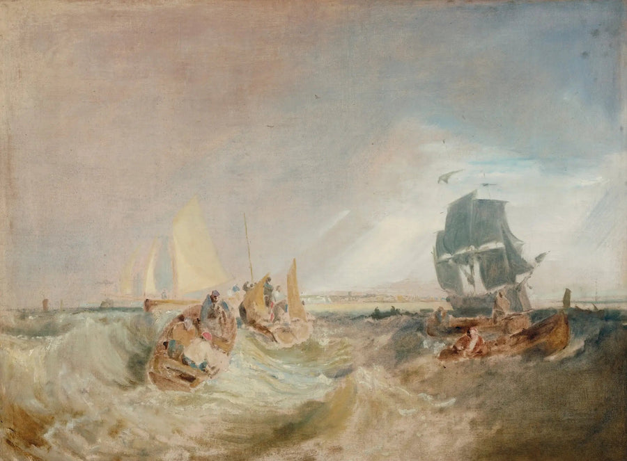 Envío en la Boca del Támesis - J. M. W. Turner