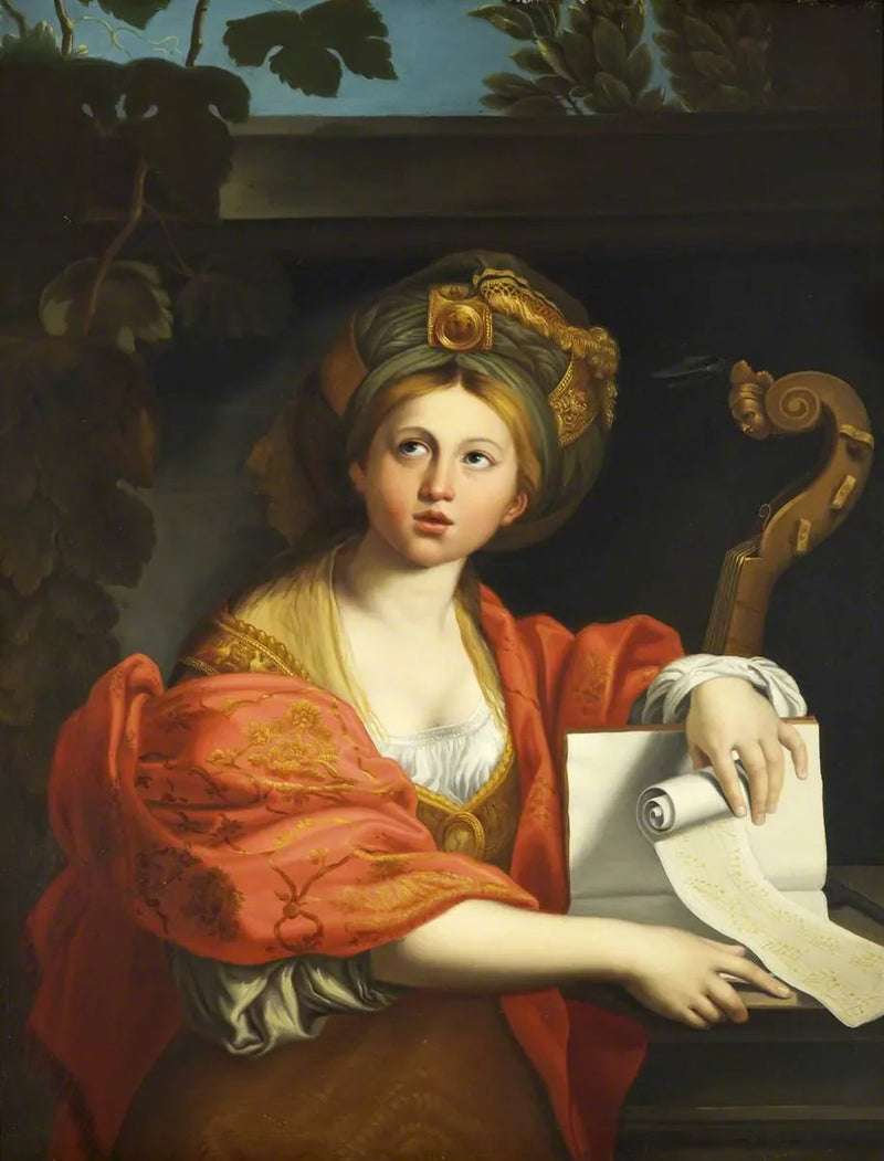 Sibila de Cumas (La Sibila de Cumas) - Domenichino