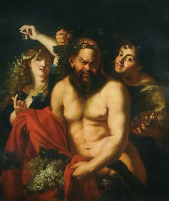 Silene ebria acompañada de Bacantes - Peter Paul Rubens