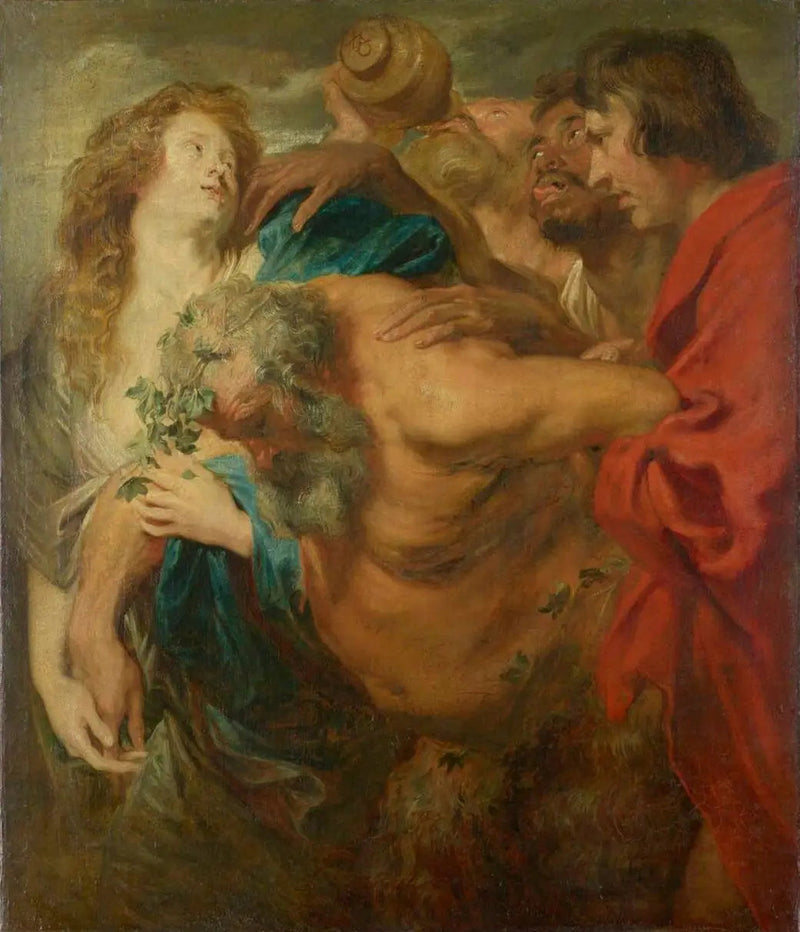 Silene ebrio - Antoine van Dyck