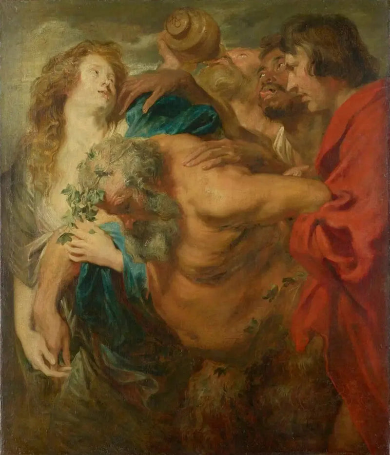 Silene ebrio - Antoine van Dyck