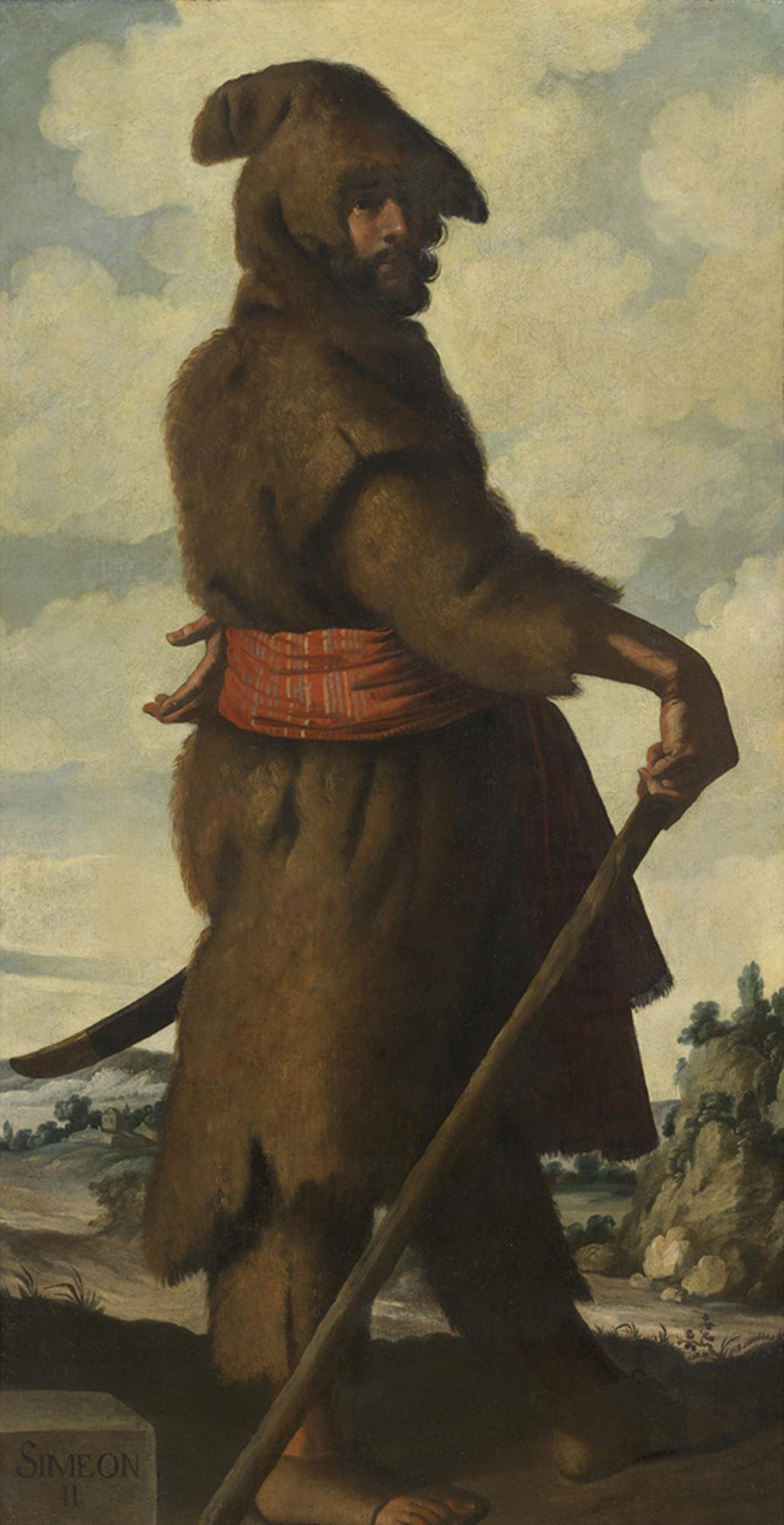 Siméon - Francisco de Zurbarrán