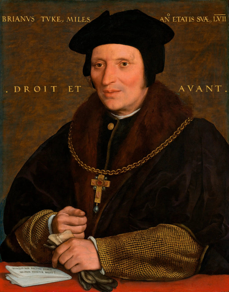 Sir Brian Tuke - Hans Holbein el Joven