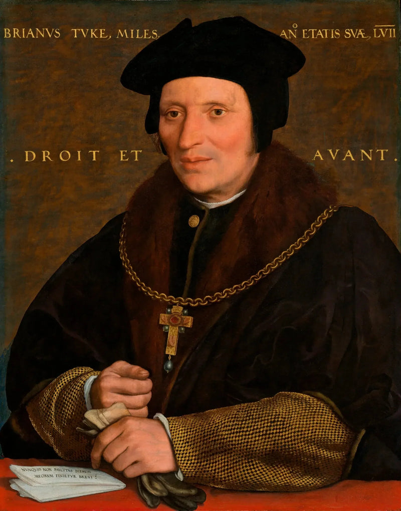 Sir Brian Tuke - Hans Holbein el Joven