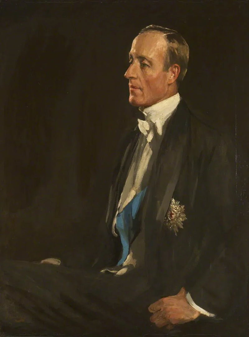 Sir Charles Stewart Henry Vane-Tempest-Stewart (1878-1949), séptimo marqués de Londonderry, rey de Gales, diputado – John Lavery