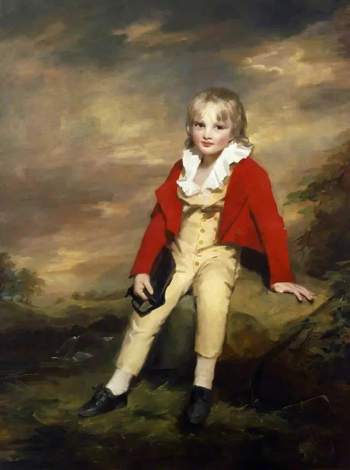 Sir George Sinclair d'Ulbster (1790–1868), niño - Henry Raeburn