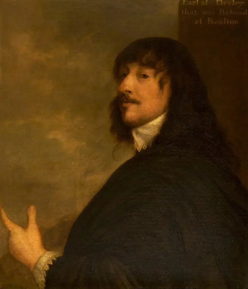 Sir James Stanley (1607–1651), 7º conde de Derby - Antoine van Dyck