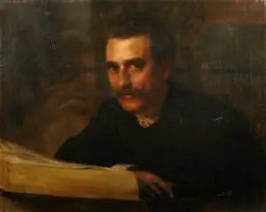 Sir Moïse Jacob Ézéchiel - Lawrence Alma-Tadema image 1 copie peinte à la main à l’huile