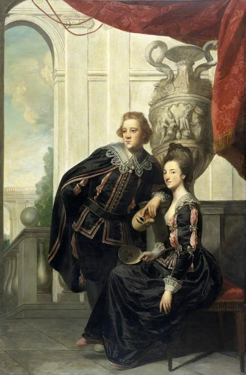Sir Watkin Williams-Wynn (1749–1789) y Lady Henrietta Williams-Wynn (1748–1769) - Joshua Reynolds