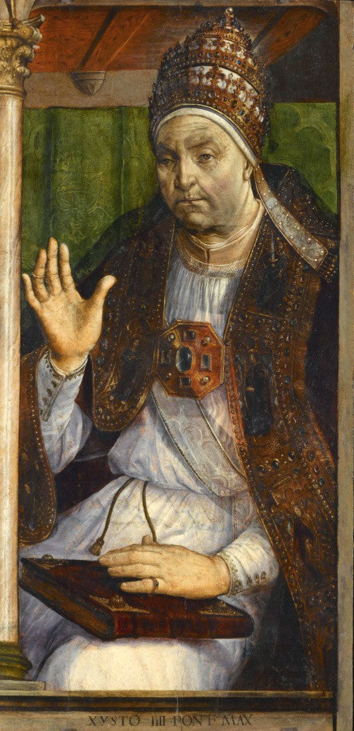 Sixto IV (1414-1484), papa - Pedro Berruguete