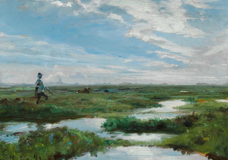 Skagen Heath cerca de Brovandene - Peder Severin Krøyer