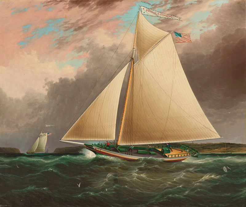 Sloop del Hudson Phillip R. Paulding - James E. Buttersworth