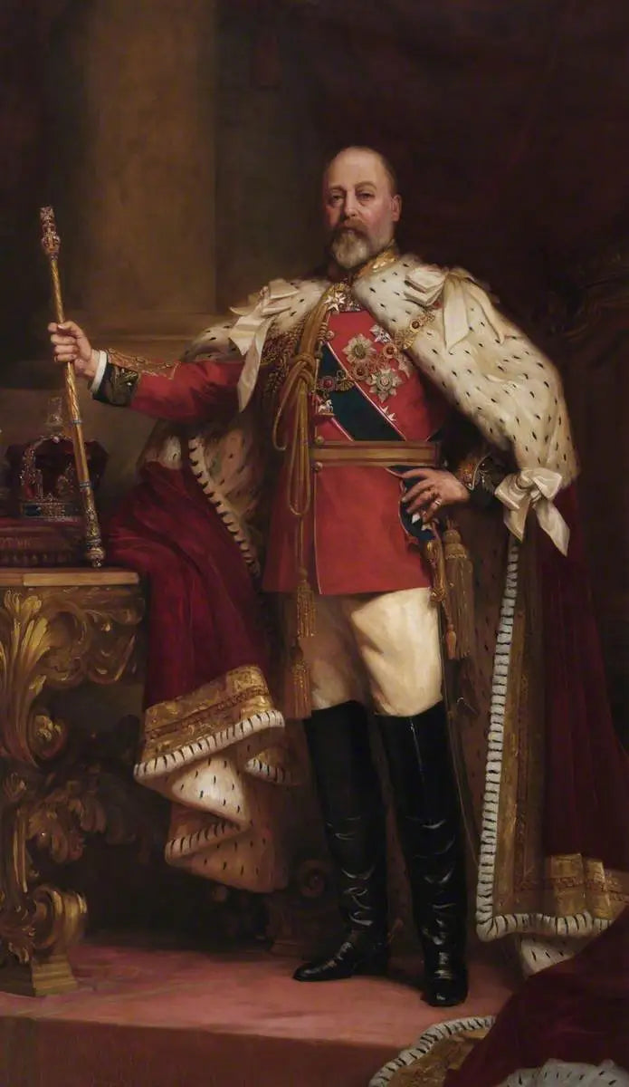 SM le roi Édouard VII protecteur de l’artisanat - Luke Fildes - Alpha Reproduction