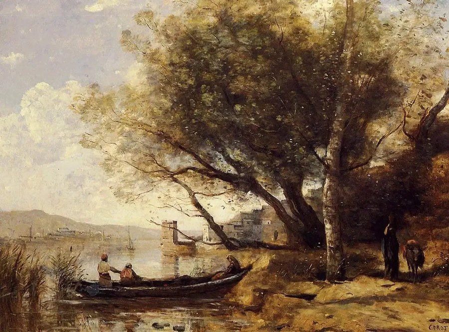 Esmirna, Bournabat - Jean-Baptiste Camille Corot