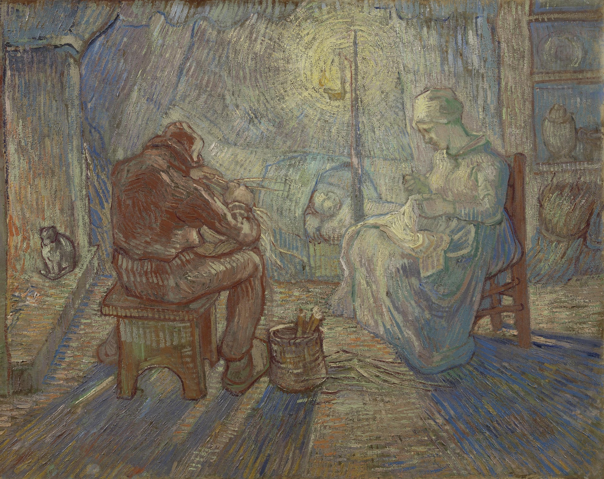 Le Soir d’après Millet F647 de Vincent van Gogh, Van Gogh Museum