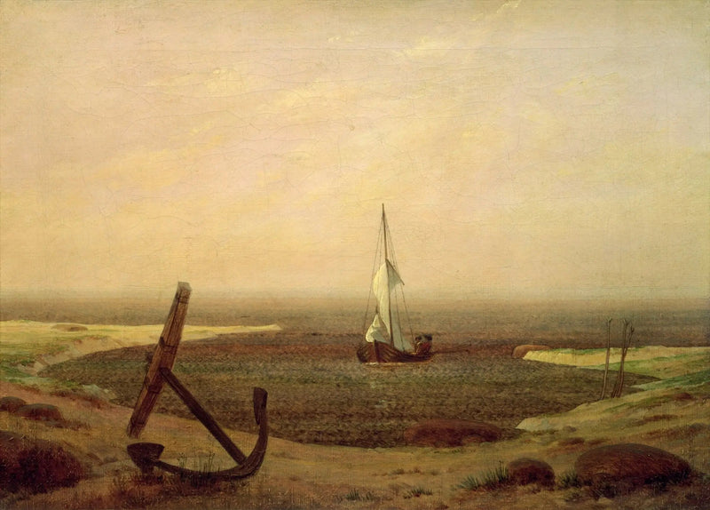 Atardecer - Caspar David Friedrich