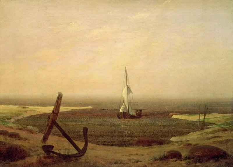 Atardecer - Caspar David Friedrich