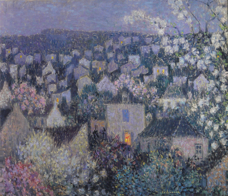 Noche de mayo - Henri Le Sidaner