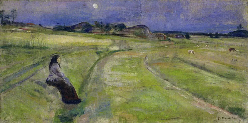 Noche - Edvard Munch