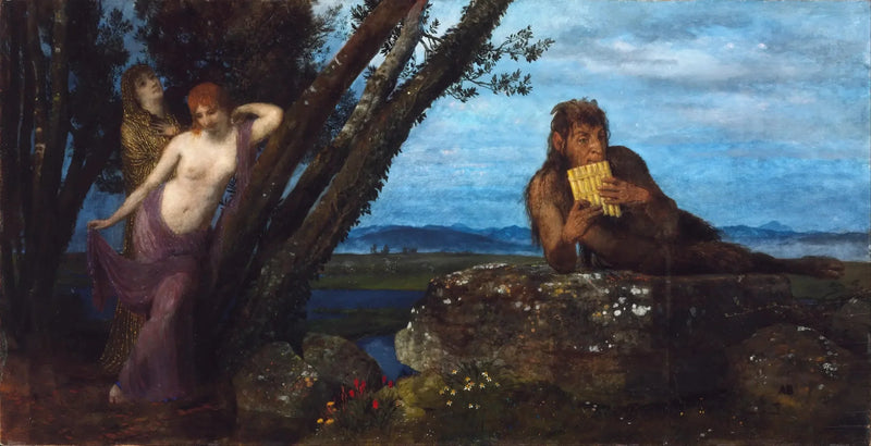 Velada de primavera - Arnold Böcklin