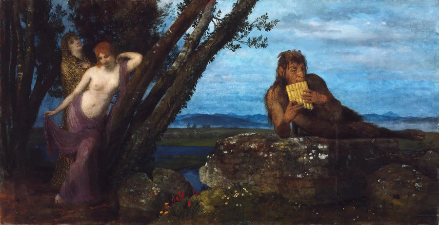 Velada de primavera - Arnold Böcklin