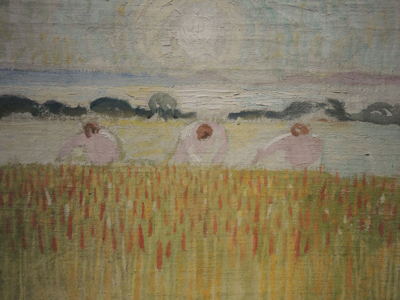 Sol blanco sobre los cereales - Maurice Denis
