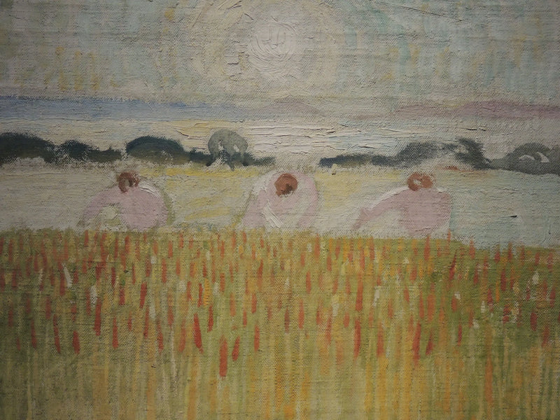 Sol blanco sobre los cereales - Maurice Denis