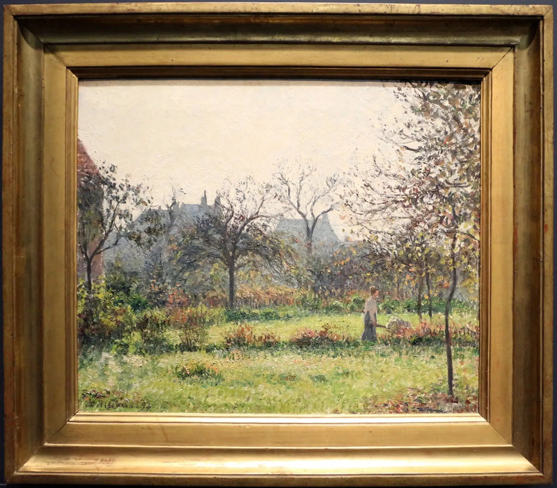 Sol de la mañana, otoño - Camille Pissarro