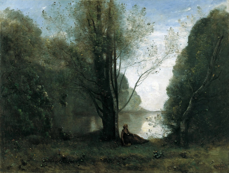 Soledad. Recuerdo de Vigen, Limousin - Jean-Baptiste Camille Corot