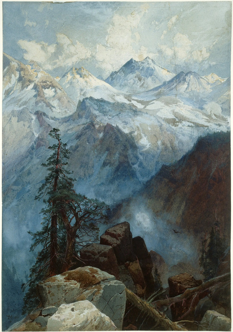 Cumbre de las Sierras - Thomas Moran
