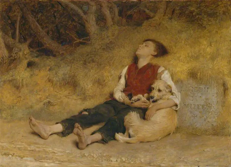 Su único amigo - Briton Rivière