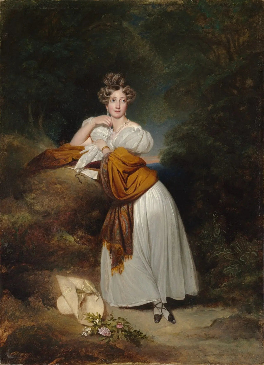 Sophie Guillemette, gran duquesa de Baden (1801-1865) - Franz Xaver Winterhalter