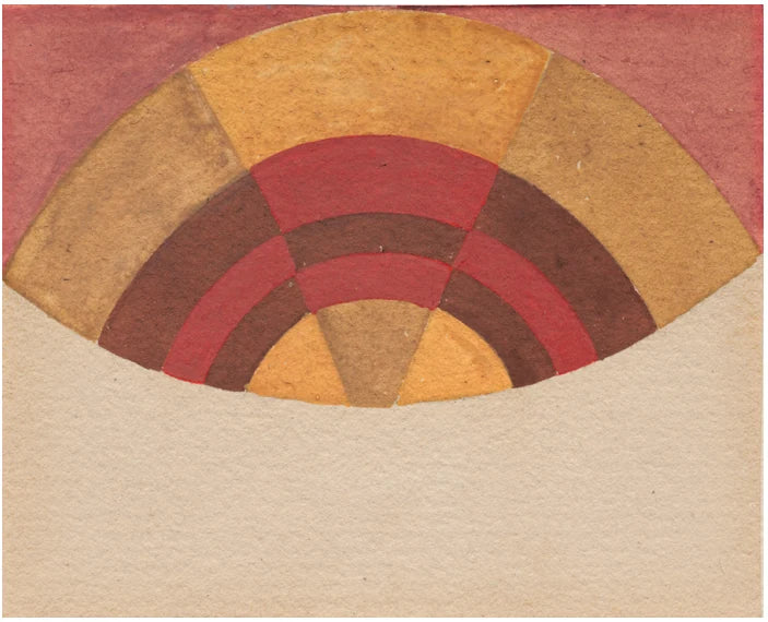 [Demi-cercle multicolore] - Sophie Taeuber-Arp