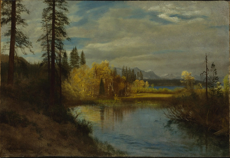 Salida al lago Tahoe - Albert Bierstadt
