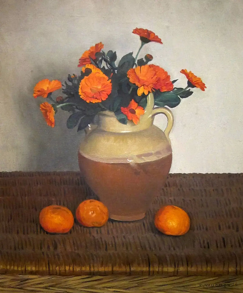 Arrugas y mandarinas - Félix Vallotton