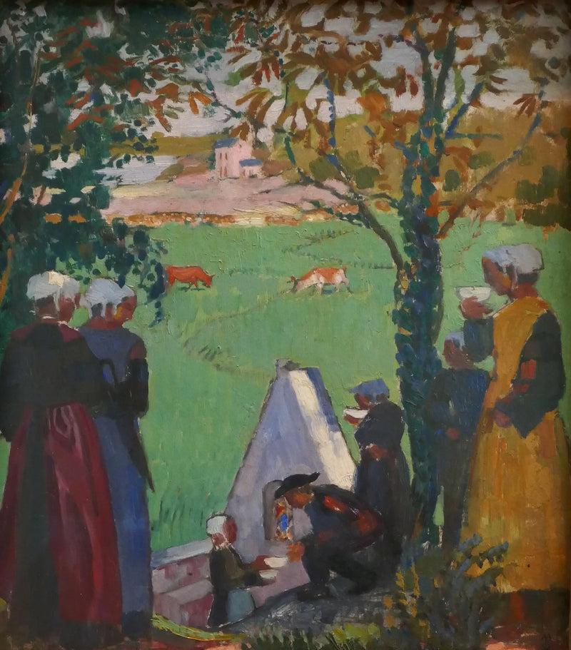 Fuente sagrada de Guidel - Maurice Denis