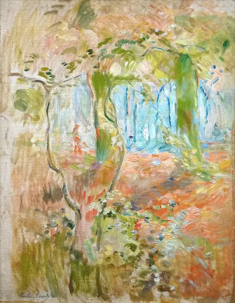 Bosque en otoño - Berthe Morisot