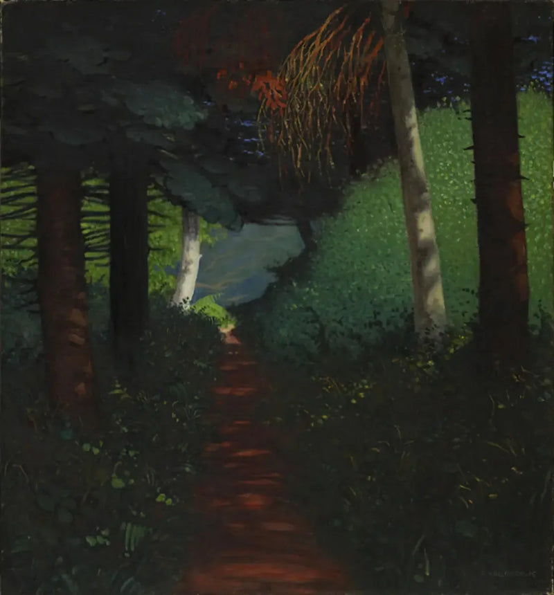 Bosque Sombrío - Félix Vallotton