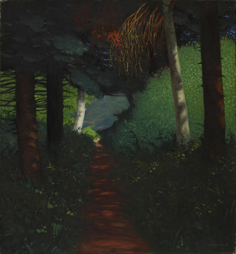 Bosque Sombrío - Félix Vallotton