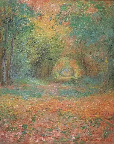 Sotobosque en el bosque de Saint-Germain W750 - Claude Monet