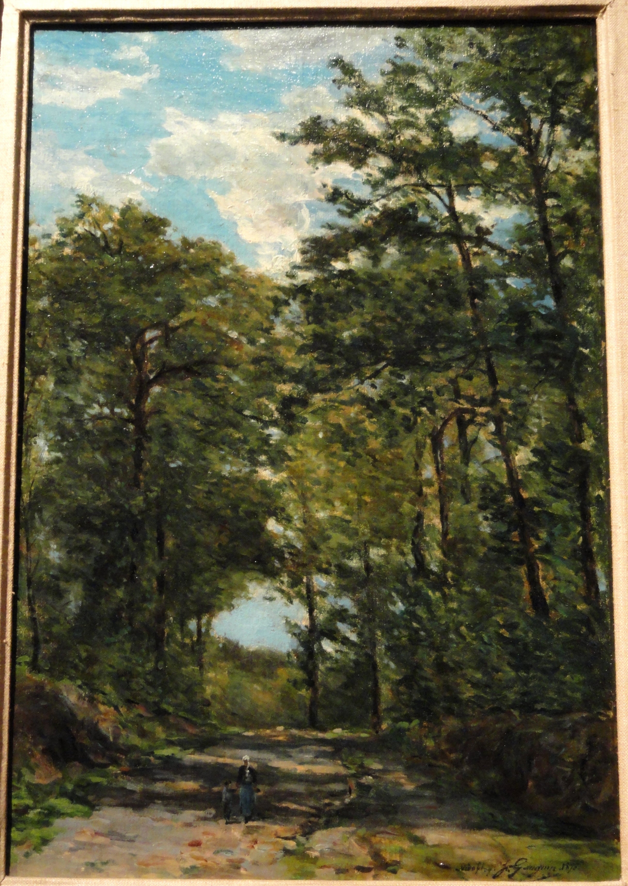 Sous-bois Viroflay - Paul Gauguin - Alpha Reproduction