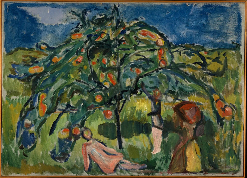 Bajo el manzano - Edvard Munch