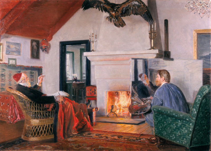 Bajo el signo del águila. -Michael Peter Ancher