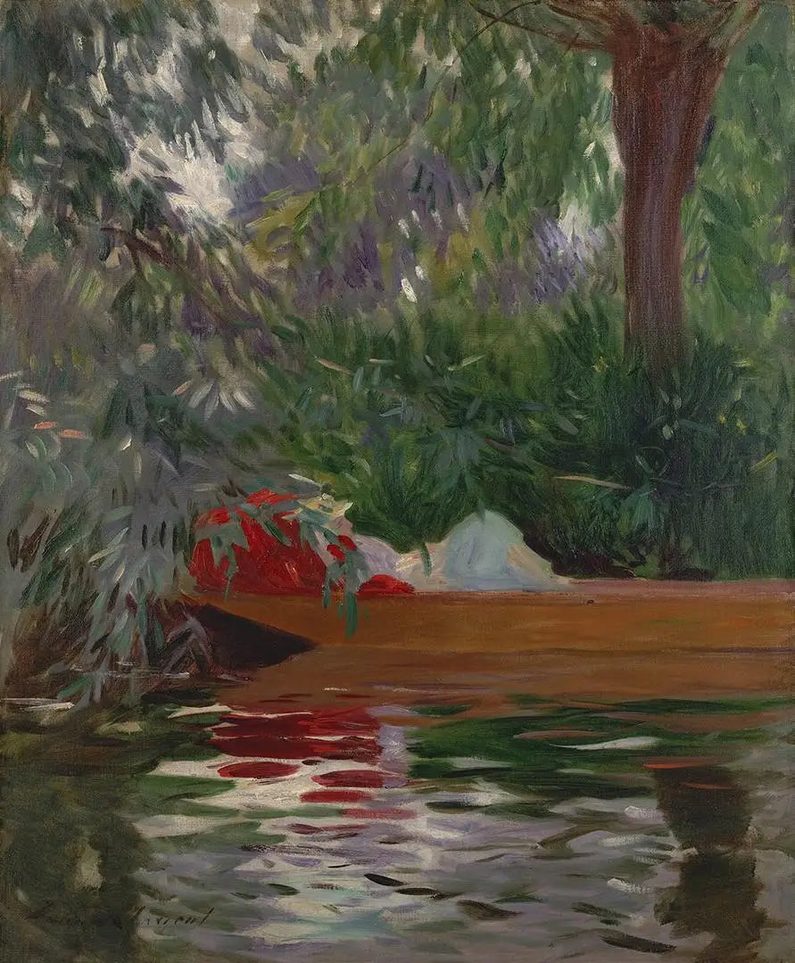 Bajo los sauces - John Singer Sargent