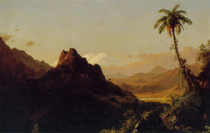 Bajo los trópicos - Frederic Edwin Church