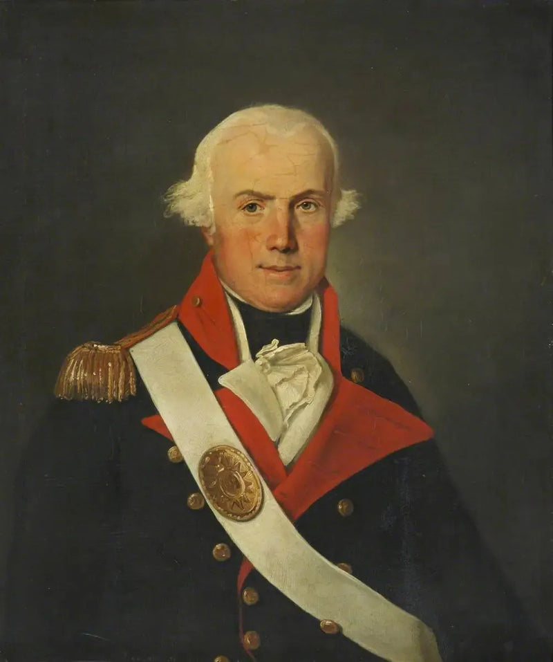 Subteniente George Crawford, Artillería Real - Henry Raeburn