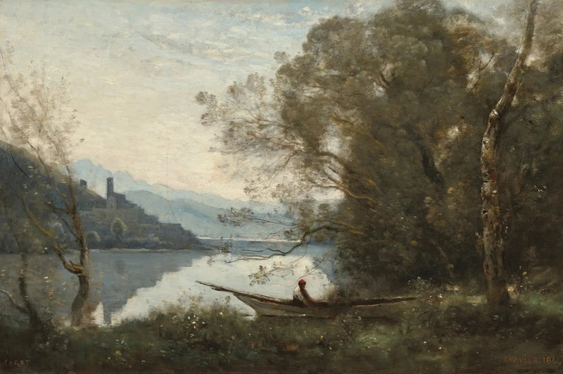 Recuerdo de Italia - Jean-Baptiste Camille Corot