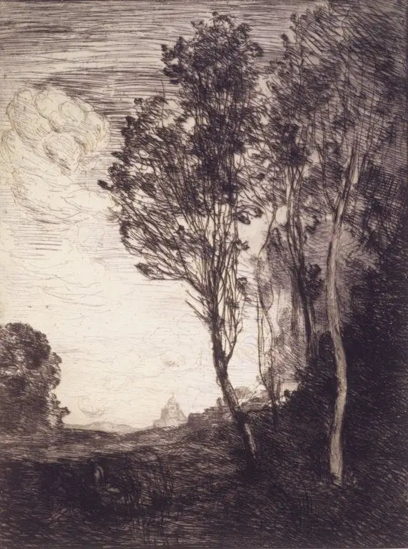 "Recuerdo de Italia" - Jean-Baptiste Camille Corot