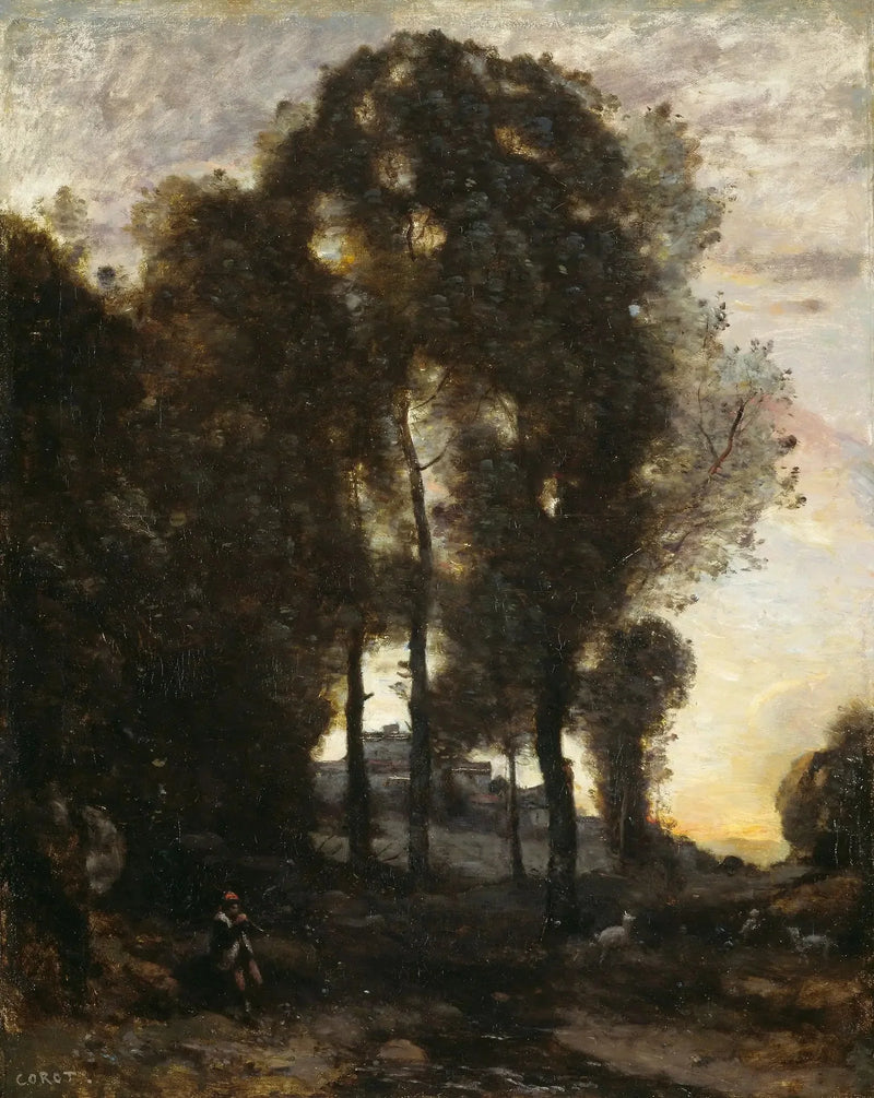 Recuerdo de Italia - Jean-Baptiste Camille Corot