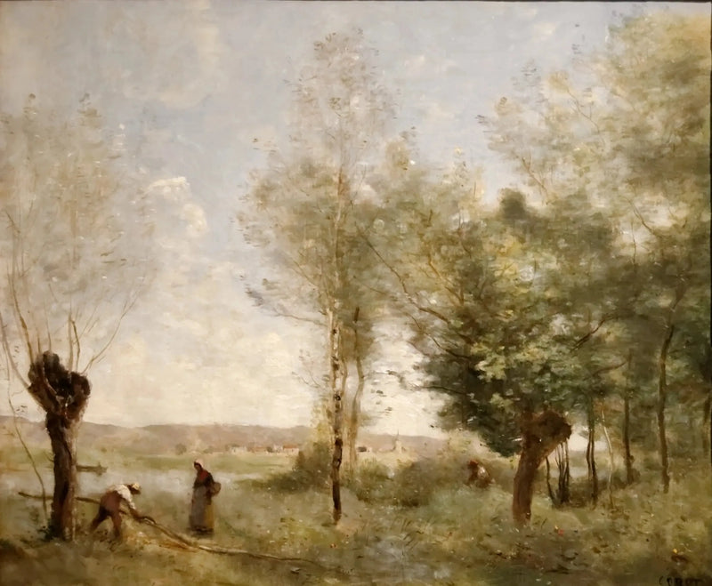 Recuerdo de Coubron - Jean-Baptiste Camille Corot